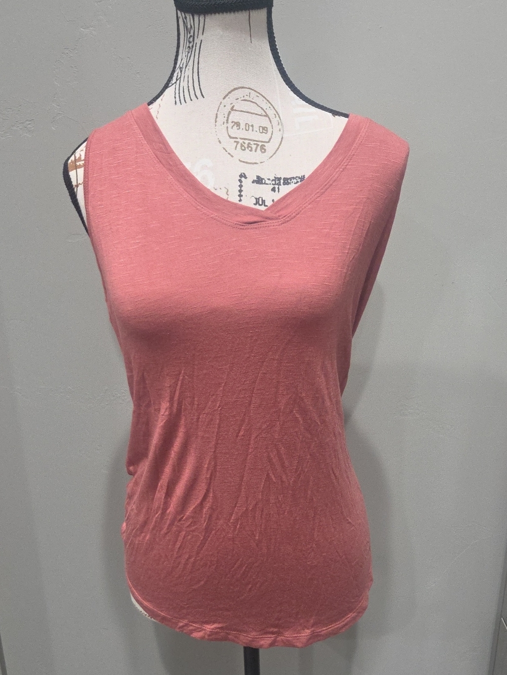 Maurices Sleeveless V-Neck Tank Top - Rose